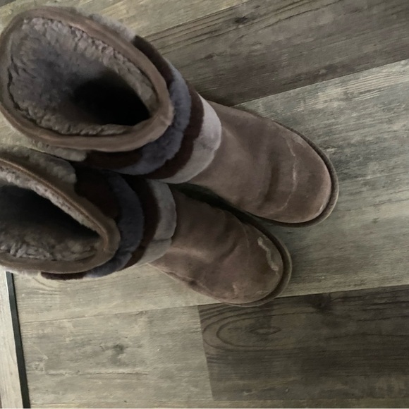 UGG boots tania fur size 9 - Picture 3 of 4